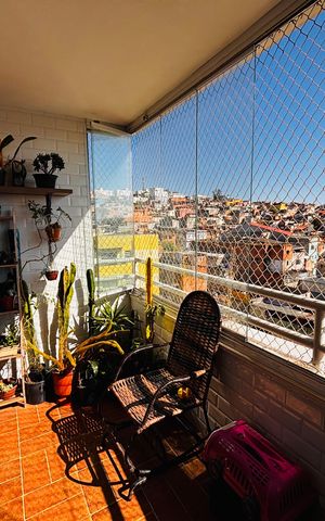 Apartamento para alugar com 55m², 2 quartos e 1 vaga Apartamento para alugar com 55m², 2 quartos e 1 vagaVaranda