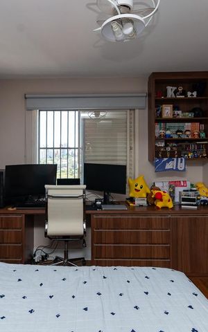 Apartamento à venda com 136m², 3 quartos e 2 vagasQuarto 1