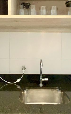 Studio para alugar com 25m², 1 quarto e sem vaga Studio para alugar com 25m², 1 quarto e sem vagaCozinha