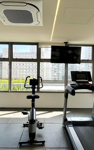 Studio para alugar com 25m², 1 quarto e sem vaga Studio para alugar com 25m², 1 quarto e sem vagaAcademia