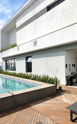 Studio para alugar com 25m², 1 quarto e sem vaga Studio para alugar com 25m², 1 quarto e sem vagaPiscina