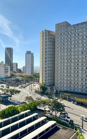 Studio para alugar com 25m², 1 quarto e sem vaga Studio para alugar com 25m², 1 quarto e sem vagaVista da Varanda