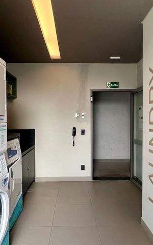Studio para alugar com 25m², 1 quarto e sem vaga Studio para alugar com 25m², 1 quarto e sem vagaLavanderia
