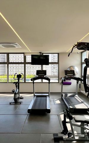 Studio para alugar com 25m², 1 quarto e sem vaga Studio para alugar com 25m², 1 quarto e sem vagaAcademia