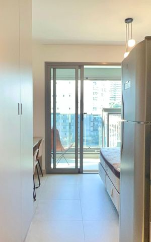 Studio para alugar com 25m², 1 quarto e sem vaga Studio para alugar com 25m², 1 quarto e sem vagaCozinha