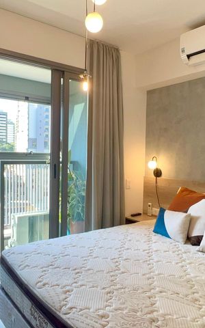Studio para alugar com 25m², 1 quarto e sem vaga Studio para alugar com 25m², 1 quarto e sem vagaStudio