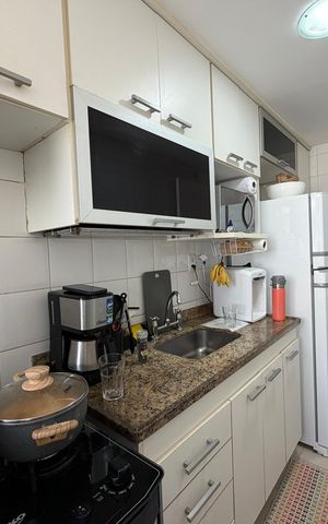 Apartamento à venda com 83m², 3 quartos e 2 vagas Apartamento à venda com 83m², 3 quartos e 2 vagasCozinha