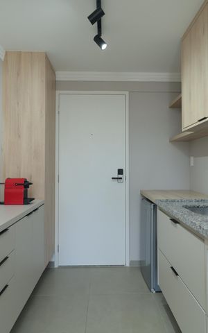 Studio para alugar com 29m², 1 quarto e sem vagaCozinha