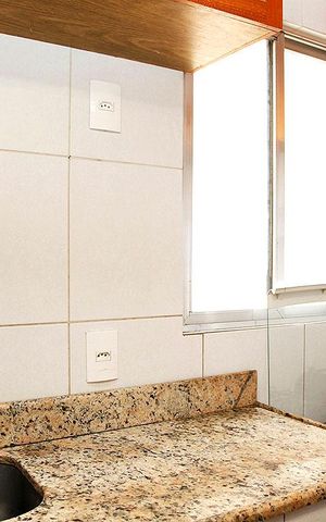 Studio à venda com 38m², 1 quarto e sem vagaCozinha