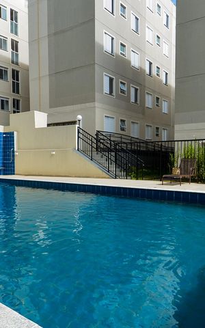 Apartamento para alugar com 43m², 2 quartos e 1 vagaÁrea comum - Piscina
