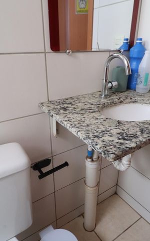 Apartamento para alugar com 55m², 2 quartos e 1 vagaBanheiro Social