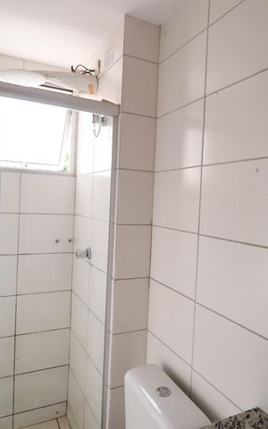 Apartamento para alugar com 55m², 2 quartos e 1 vagaBanheiro Social