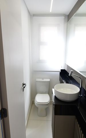 Apartamento para alugar com 51m², 1 quarto e 1 vagaLavabo