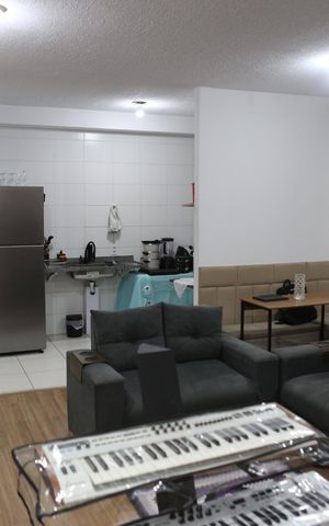 Apartamento à venda com 48m², 1 quarto e 1 vagaSala