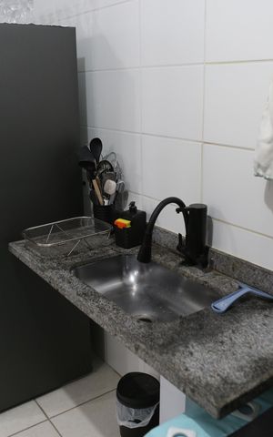 Apartamento à venda com 48m², 1 quarto e 1 vagaCozinha e Área de Serviço