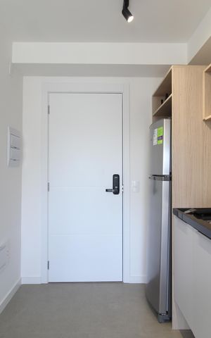 Studio à venda com 26m², 1 quarto e sem vagaCozinha