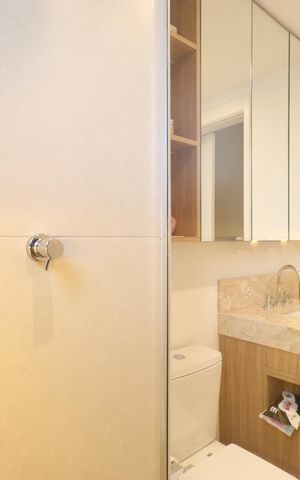 Apartamento à venda com 149m², 3 quartos e 2 vagasBanheiro da Suíte 1