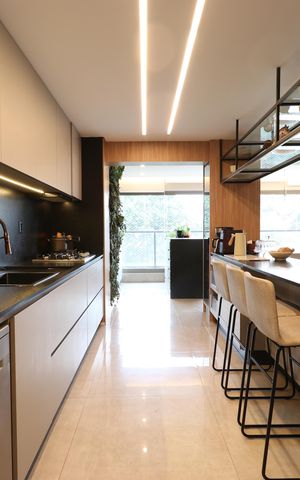 Apartamento à venda com 149m², 3 quartos e 2 vagasCozinha 