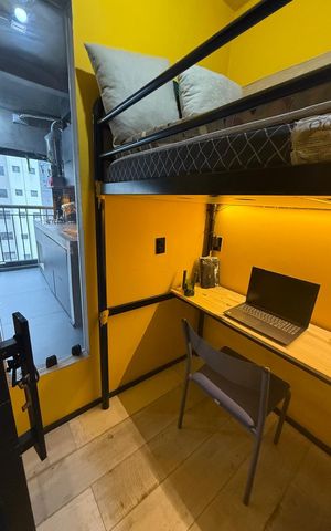 Apartamento à venda com 40m², 1 quarto e 1 vagaEscritório 