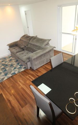 Apartamento para alugar com 125m², 4 quartos e 2 vagasSala