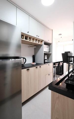 Casa de condomínio à venda com 88m², 2 quartos e 1 vagaCozinha