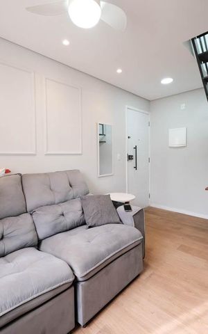 Casa de condomínio à venda com 88m², 2 quartos e 1 vagaSala