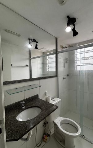 Apartamento para alugar com 44m², 2 quartos e 1 vagaBanheiro