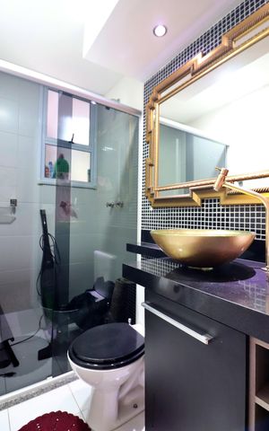 Apartamento para alugar com 59m², 3 quartos e 1 vagaBanheiro Social