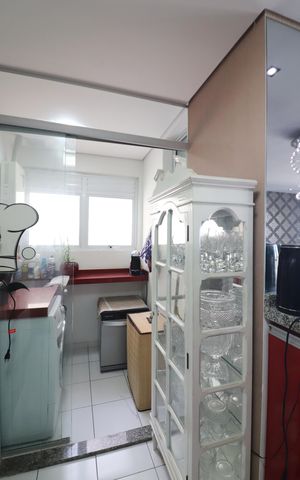 Apartamento para alugar com 59m², 3 quartos e 1 vagaCozinha e Área de Serviço
