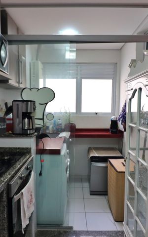 Apartamento para alugar com 59m², 3 quartos e 1 vagaCozinha e Área de Serviço