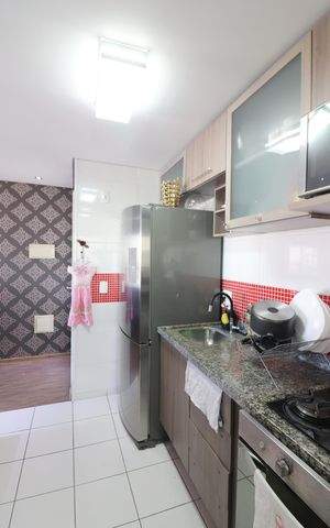 Apartamento para alugar com 59m², 3 quartos e 1 vagaCozinha e Área de Serviço