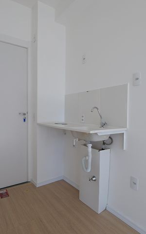 Studio à venda com 25m², 1 quarto e sem vagaCozinha