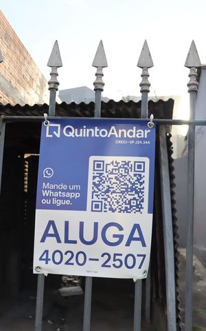 Casa para alugar com 80m², 2 quartos e 1 vagaPlaca