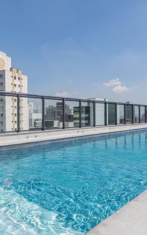 Studio à venda com 23m², 1 quarto e sem vaga Studio à venda com 23m², 1 quarto e sem vagaÁrea comum - Piscina