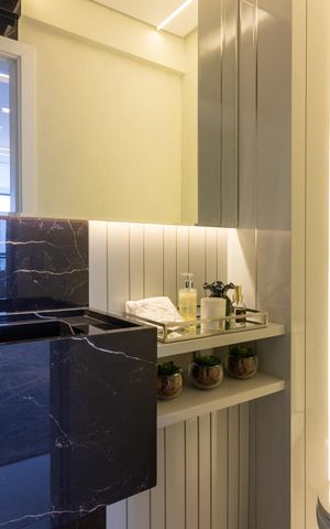 Apartamento à venda com 134m², 3 quartos e 3 vagasLavabo