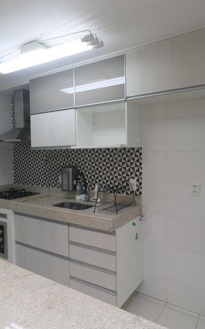 Apartamento para alugar com 60m², 2 quartos e 2 vagasCozinha