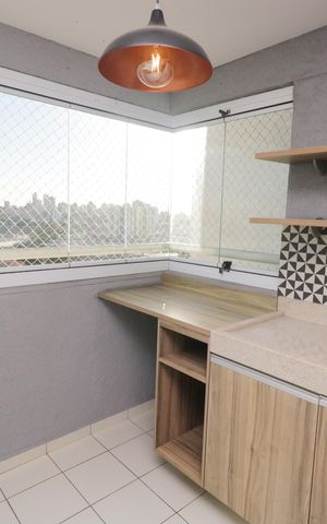 Apartamento para alugar com 60m², 2 quartos e 2 vagas Apartamento para alugar com 60m², 2 quartos e 2 vagasVaranda da Sala