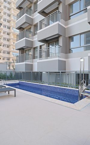 Apartamento para alugar com 28m², 1 quarto e sem vagaÁrea comum - Piscina