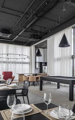 Apartamento para alugar com 27m², 1 quarto e sem vaga Apartamento para alugar com 27m², 1 quarto e sem vagaÁrea Comum - Salão de Jogos