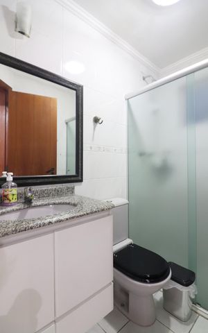 Apartamento à venda com 147m², 3 quartos e 2 vagasBanheiro Social