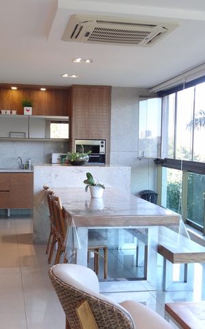 Apartamento para alugar com 256m², 3 quartos e 3 vagasVaranda gourmet