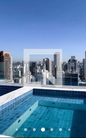 Apartamento para alugar com 43m², 1 quarto e 1 vaga