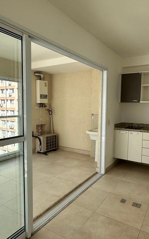 Apartamento para alugar com 43m², 1 quarto e 1 vaga