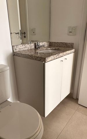 Apartamento para alugar com 43m², 1 quarto e 1 vaga