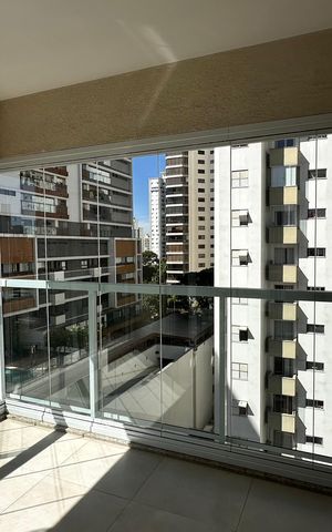 Apartamento para alugar com 43m², 1 quarto e 1 vaga