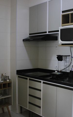 Apartamento à venda com 57m², 2 quartos e 1 vagaCozinha 