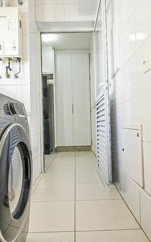 Apartamento para alugar com 130m², 3 quartos e 2 vagasÁrea de Serviço