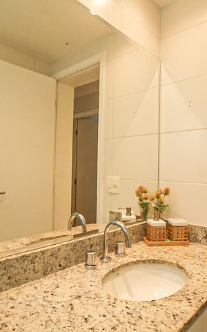 Apartamento para alugar com 130m², 3 quartos e 2 vagasBanheiro
