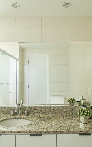 Apartamento para alugar com 130m², 3 quartos e 2 vagasBanheiro da Suíte