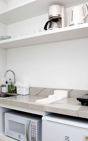 Studio para alugar com 24m², 1 quarto e sem vagaCozinha
